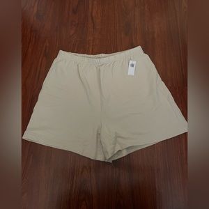 NWT old navy women’s high waisted roll down fleece pajama sweat shorts